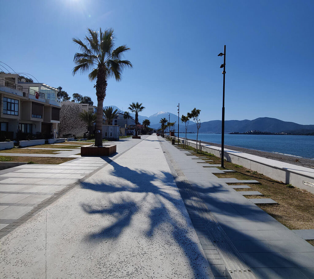 Calis Beach at spring