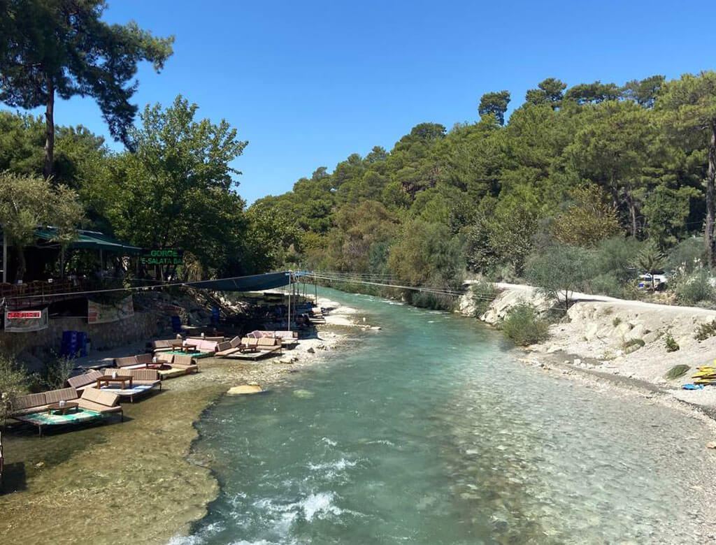 Eşen River at Saklikent Gorge