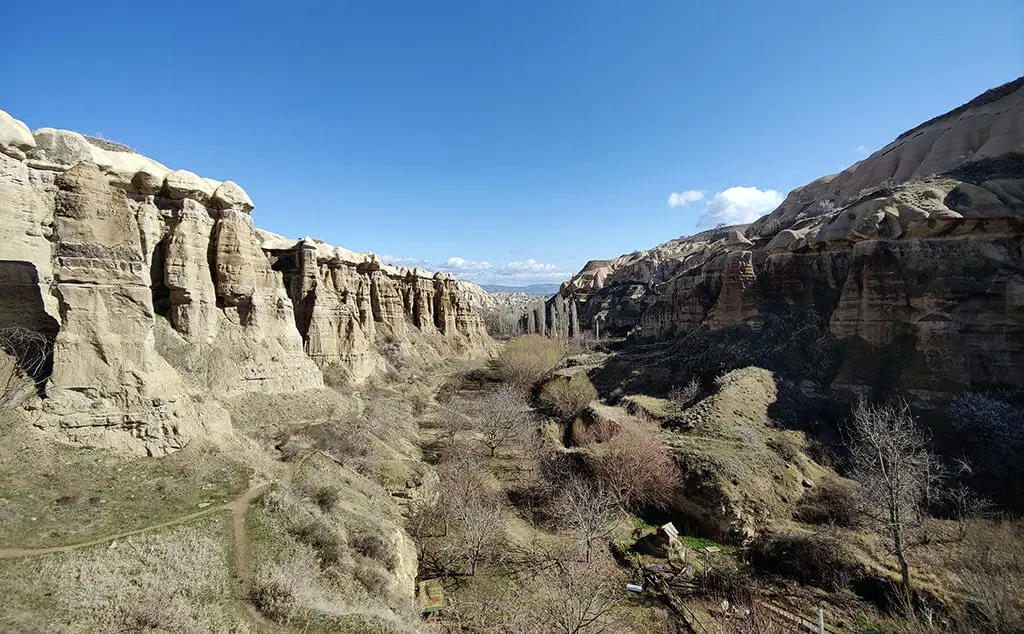 Landscape of Pigeon Valley in Cappadocia
