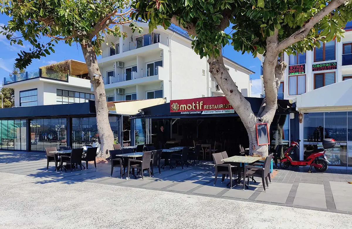 Motif Restaurant on Calis beach