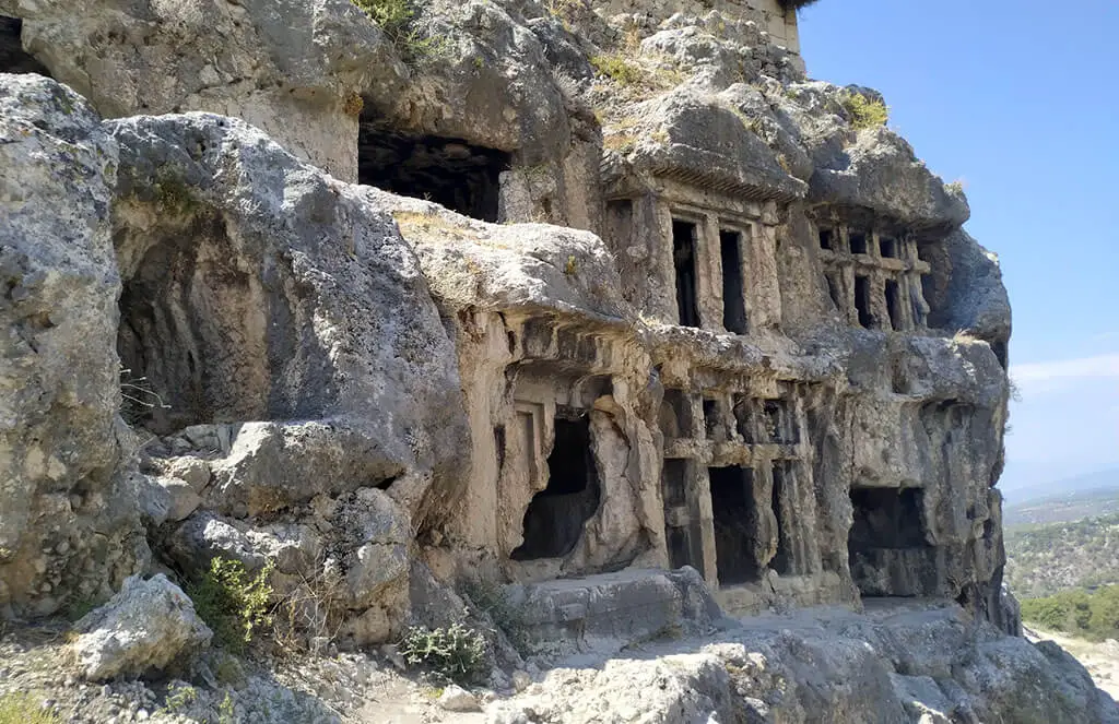 Lycian Tombs in Fethiye