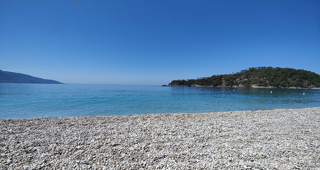 Pebbles on Oludeniz Beach