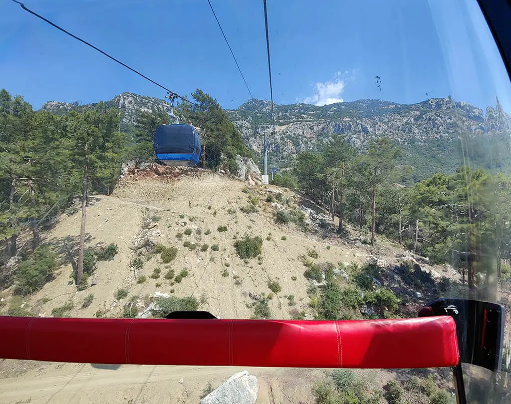 Rise in the Babadag Cable Car