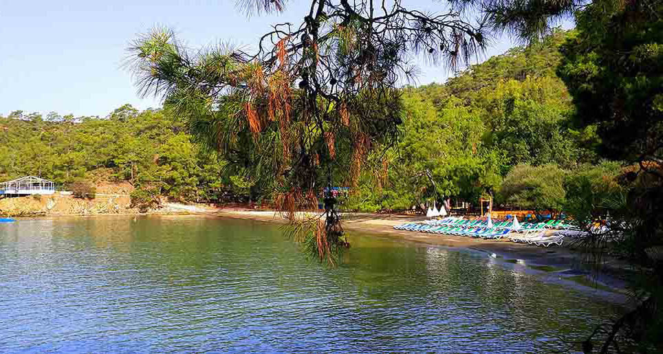 View of Katrancı Beach