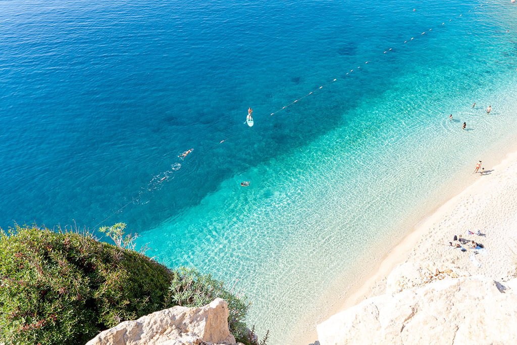 Water sports on Kaputas beach