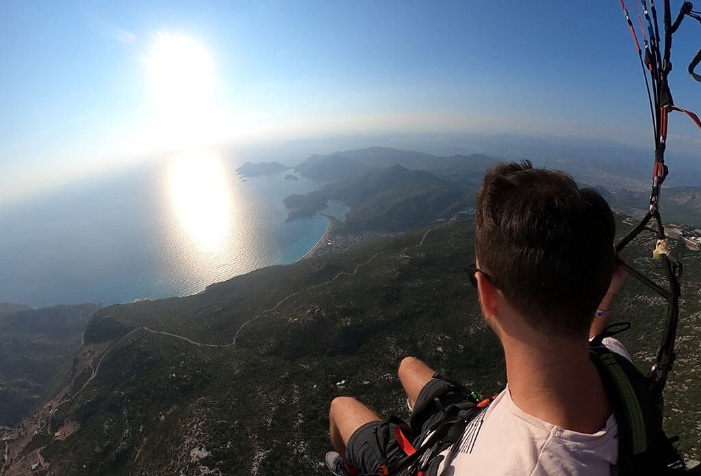 Bird's eye view of Oludeniz