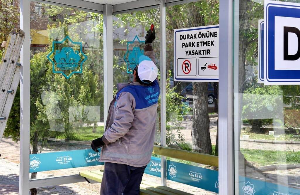 Bus stop in Fethiye