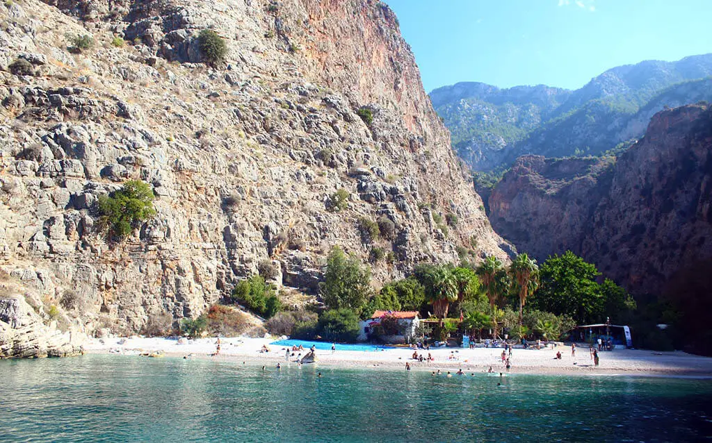 Cruise to the butterfly valley in Fethiye