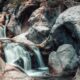 Large waterfalls in Sapadere Canyon