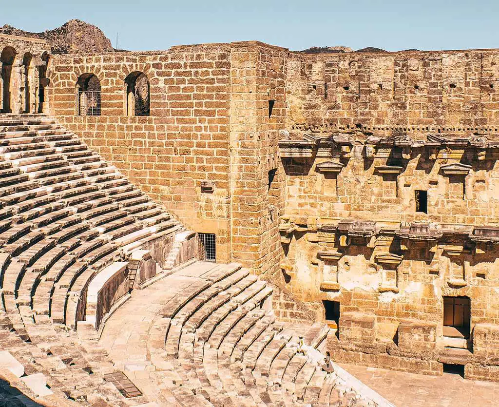 View of the Aspendos Theater