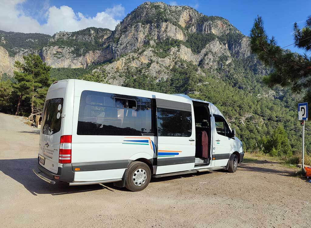 Dolmus to Kabak beach