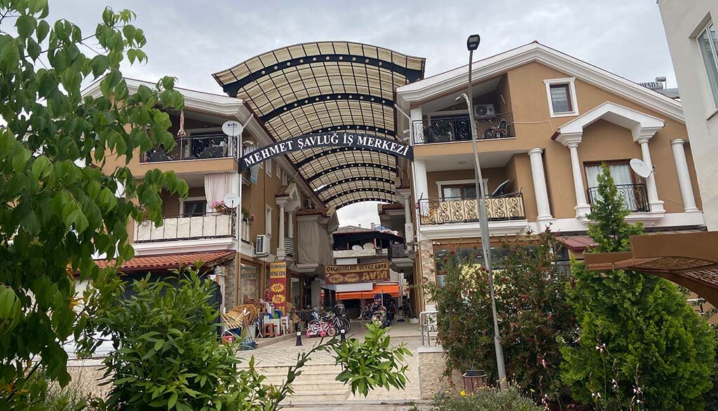 Market in the city of Koycegiz