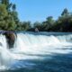 The slopes of Manavgat Waterfall
