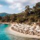 Places to relax on Sea Me Beach in Fethiye