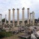 Remains of majestic architecture in Selge Ancient City