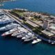Top view of Bodrum Waterfront Promenade and Marina