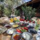 Traditional Turkish lunch at Folklorik Yoruk Park