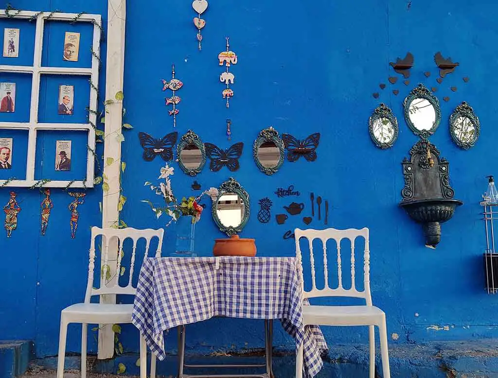 Interior in Selanik Cafe & Restaurant in Eğirdir