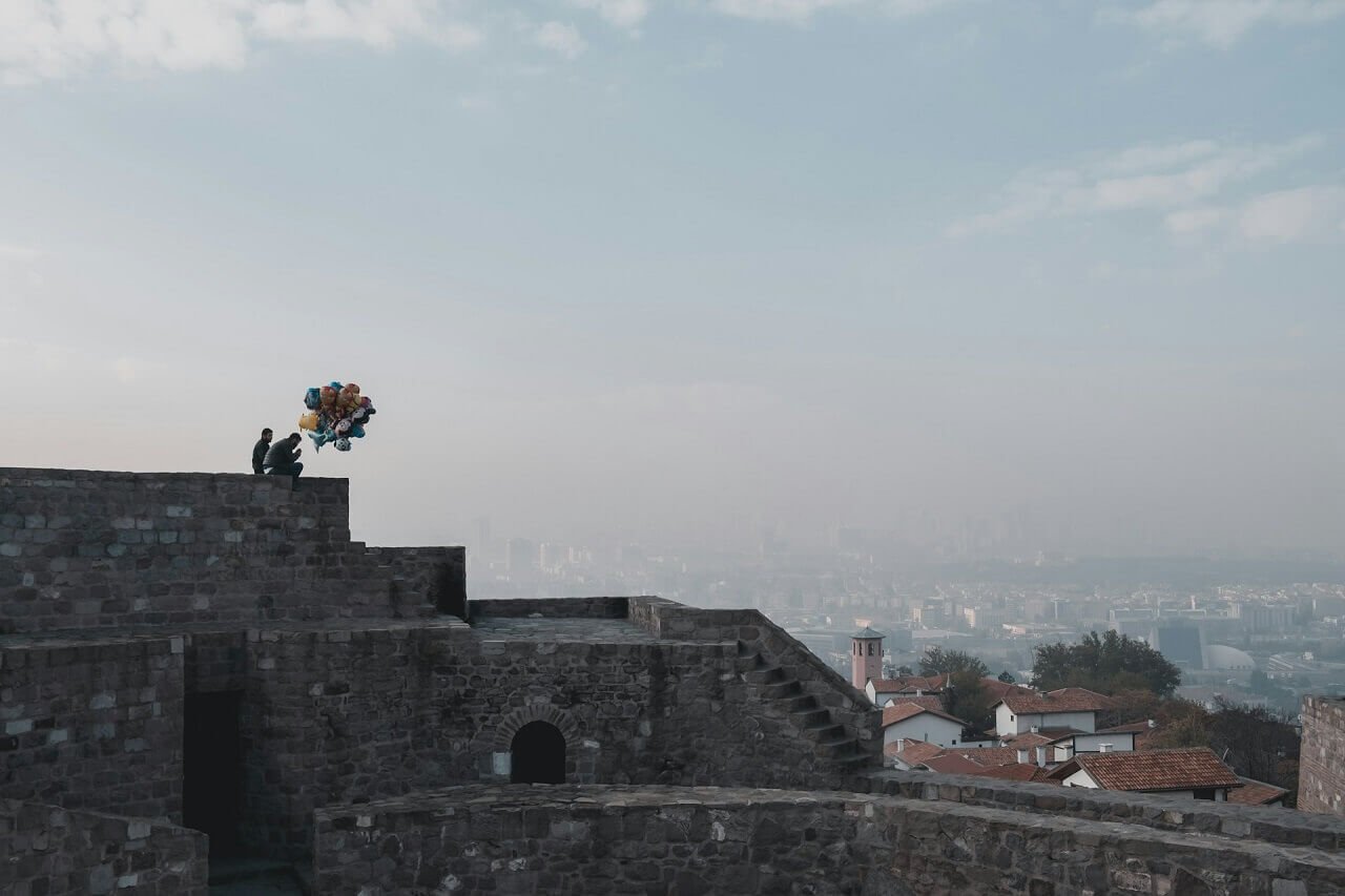 Viewpoint of the city of Ankara