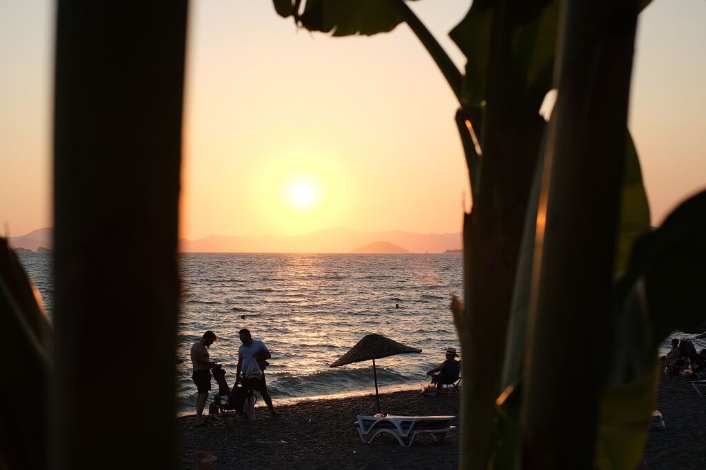 Calis Beach Sunset