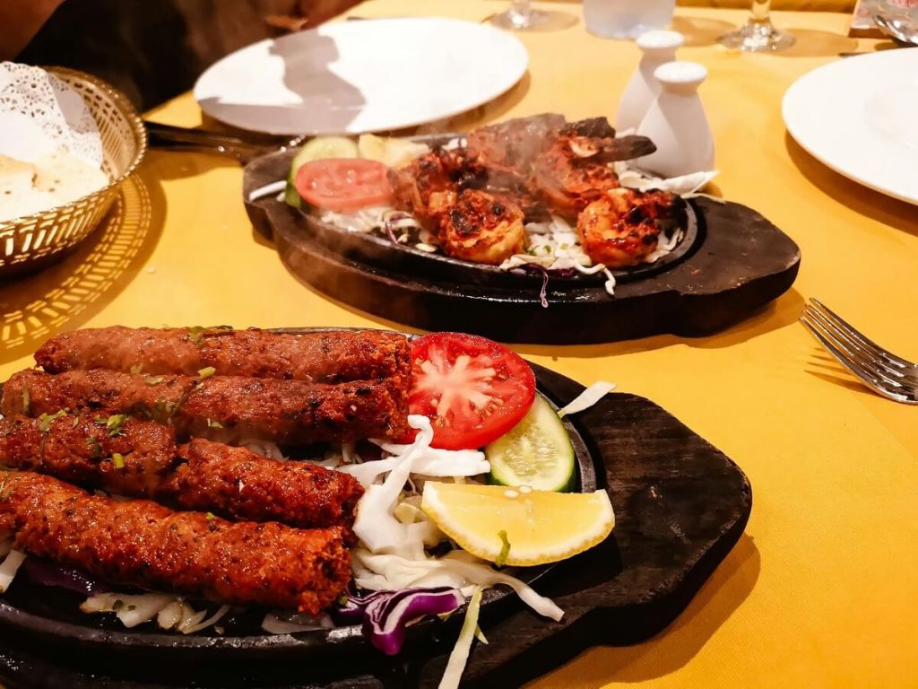 Ready and hot Adana Kebab