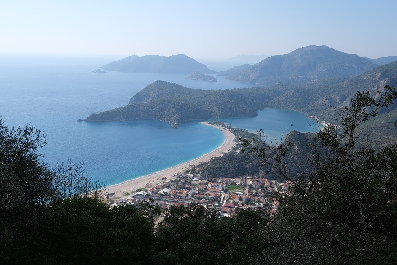 View of the Oludeniz